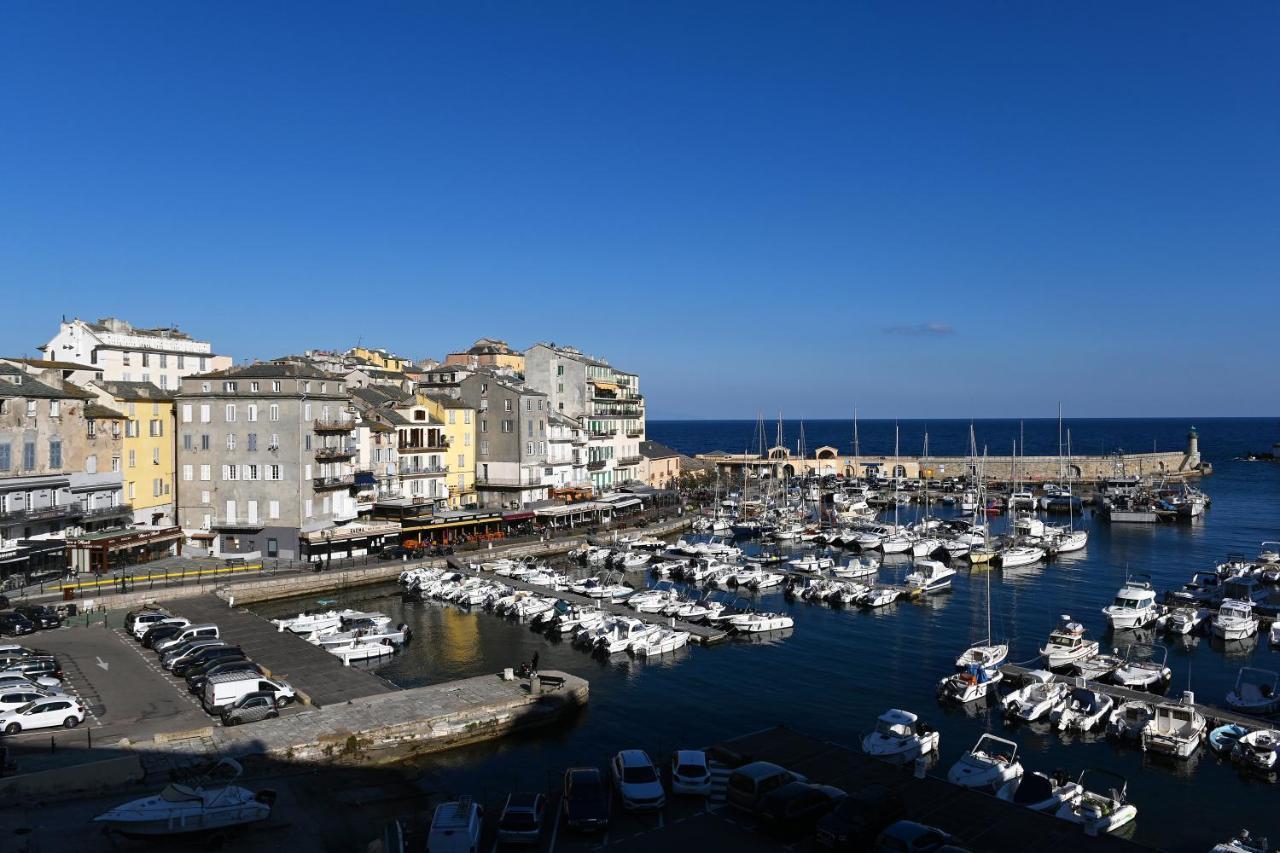 Sognu Di Matteu - Bel Appartement Entierement Climatise - Vue Mer, Vieux Port Bastia Бастия Экстерьер фото